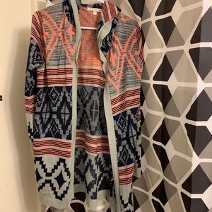 Colorful Cardigan Only worn ONCE!